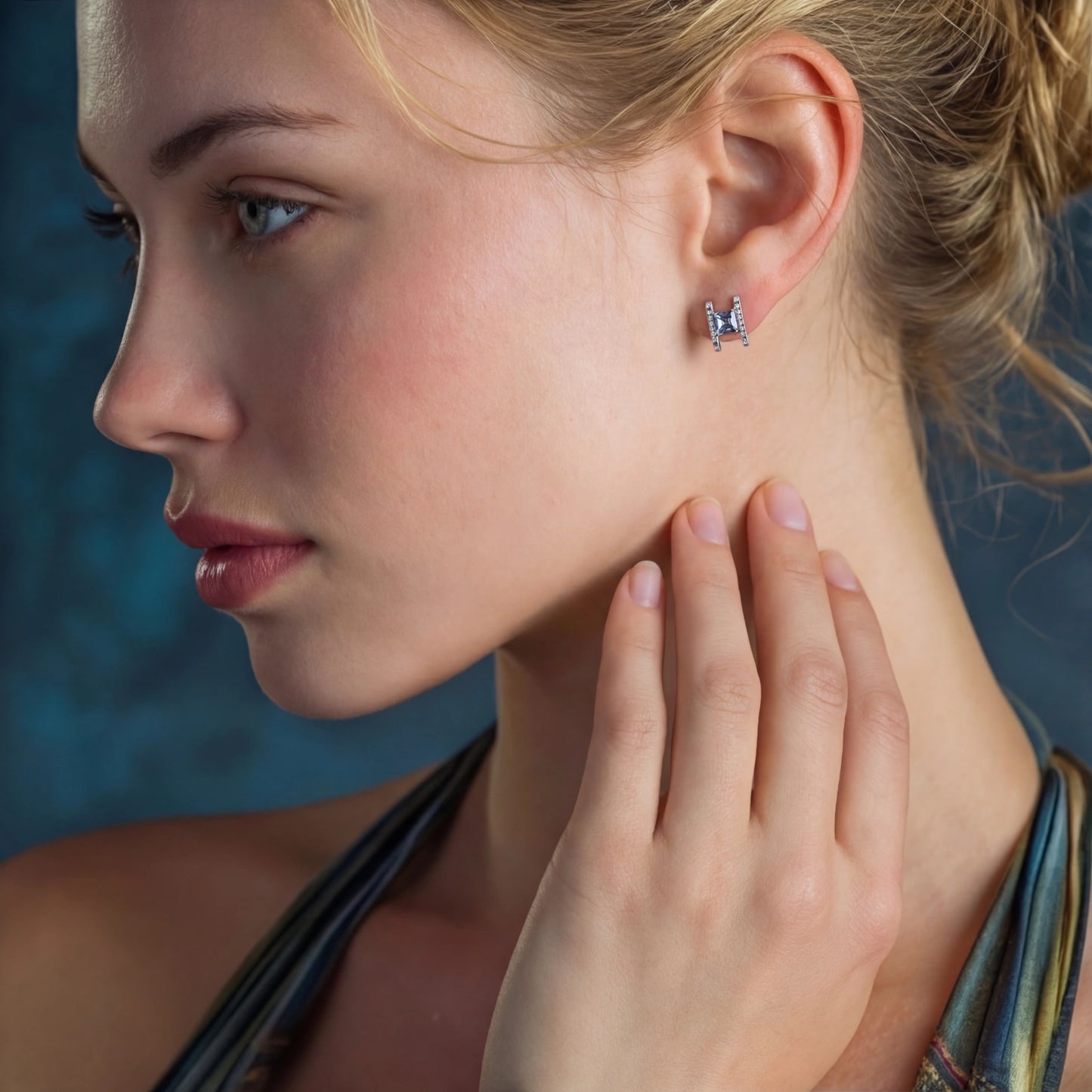 Prism Square Studs | Le'Var Neilson