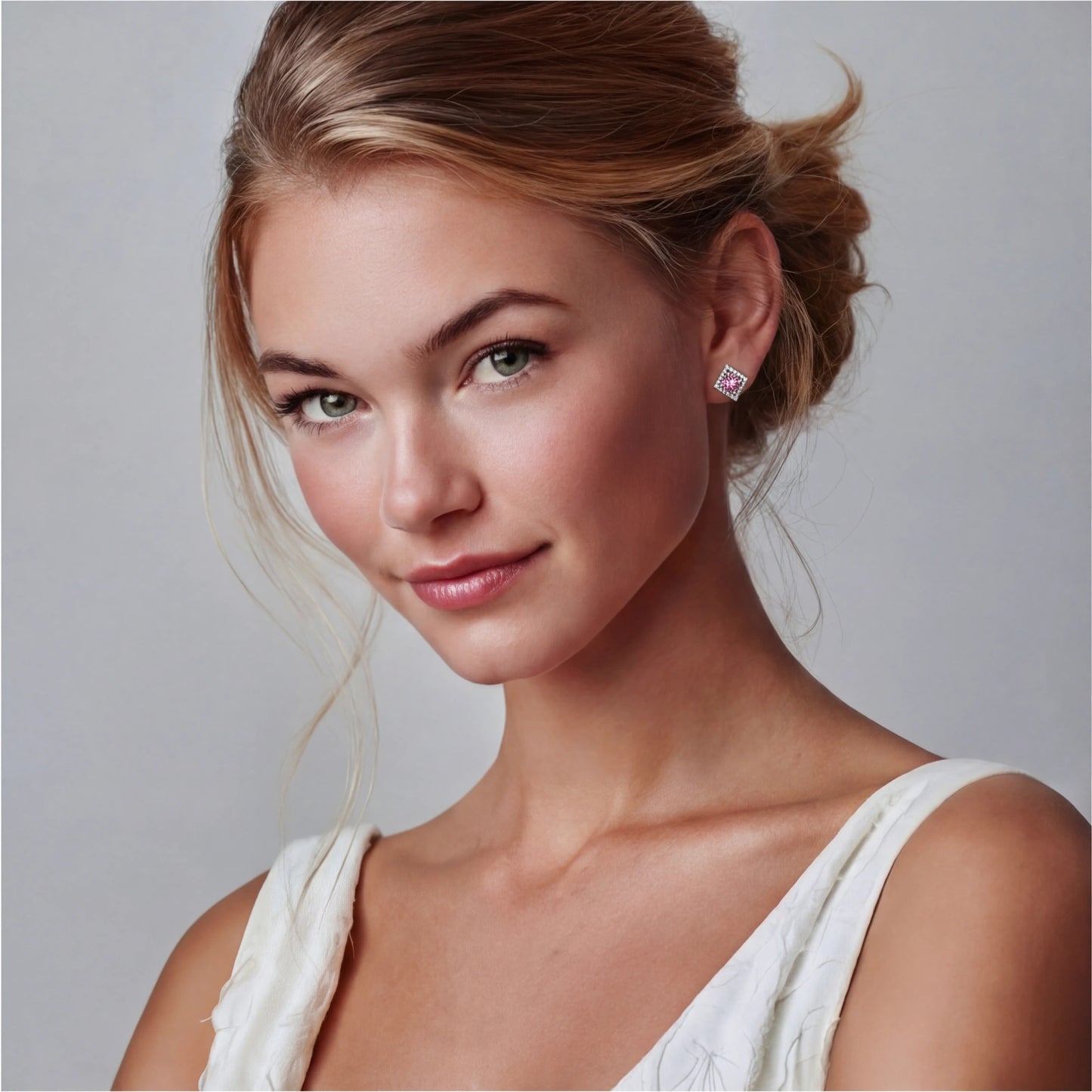 Diamond Halo Studs | Le'Var Neilson