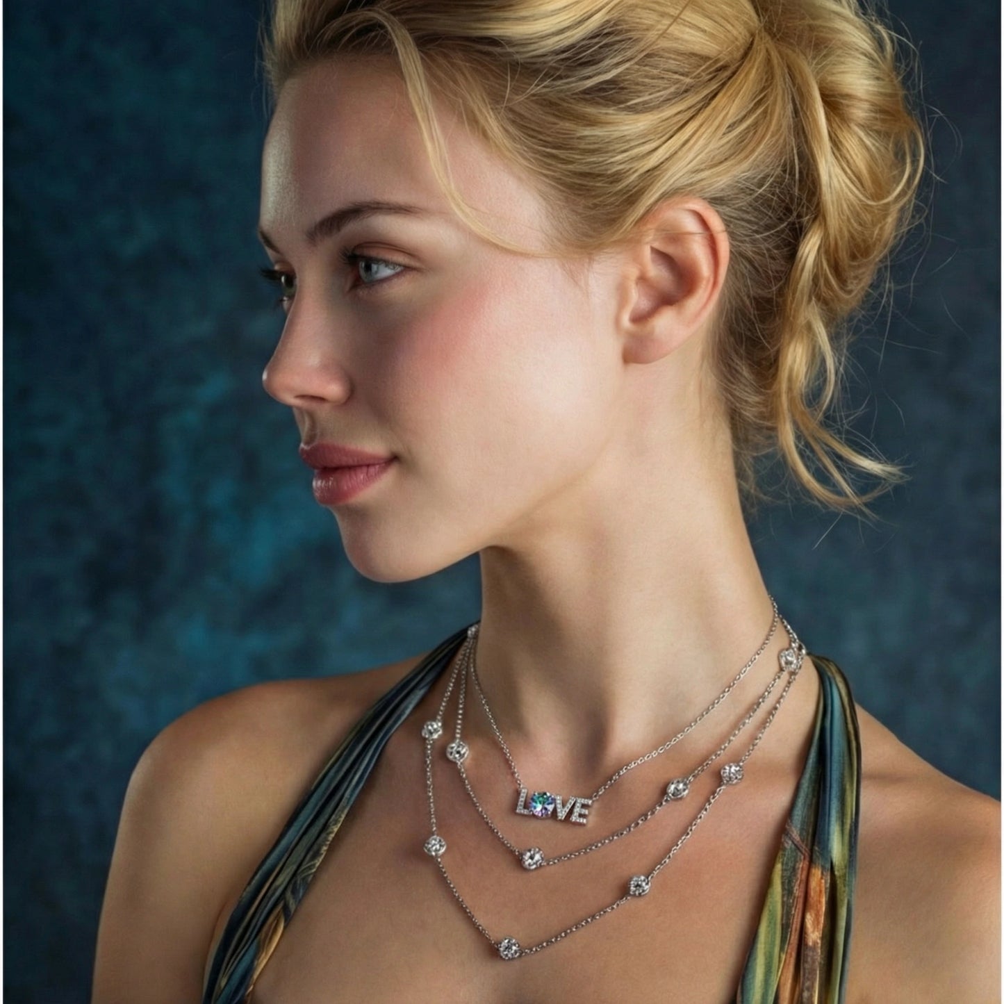 LOVE Moissanite Necklace | Le'Var Neilson