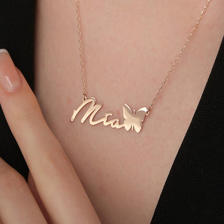 Exquisite and Noble Customizable Name Design Versatile Necklace