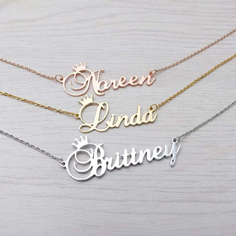 s925 silver personalized customizable alphabet necklace