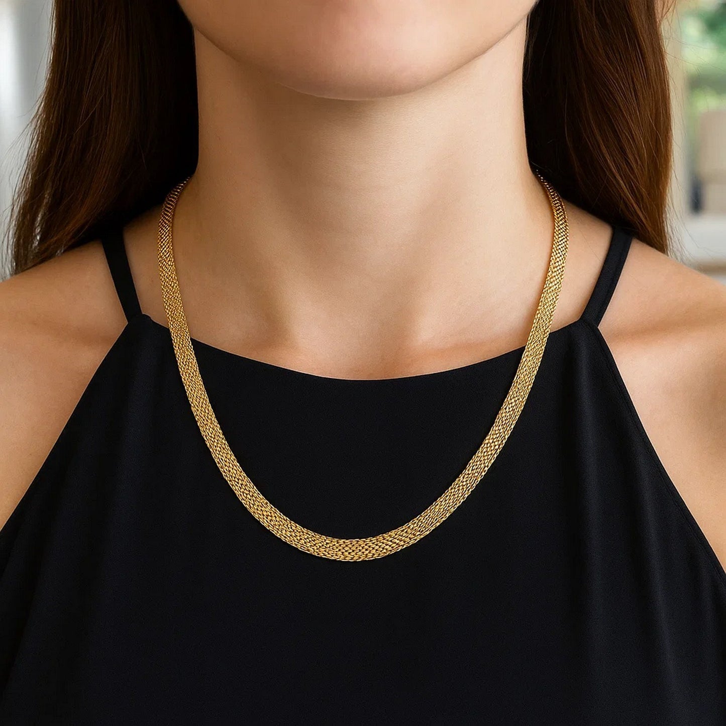 14k Yellow Gold Bismark Chain (4.70 mm)