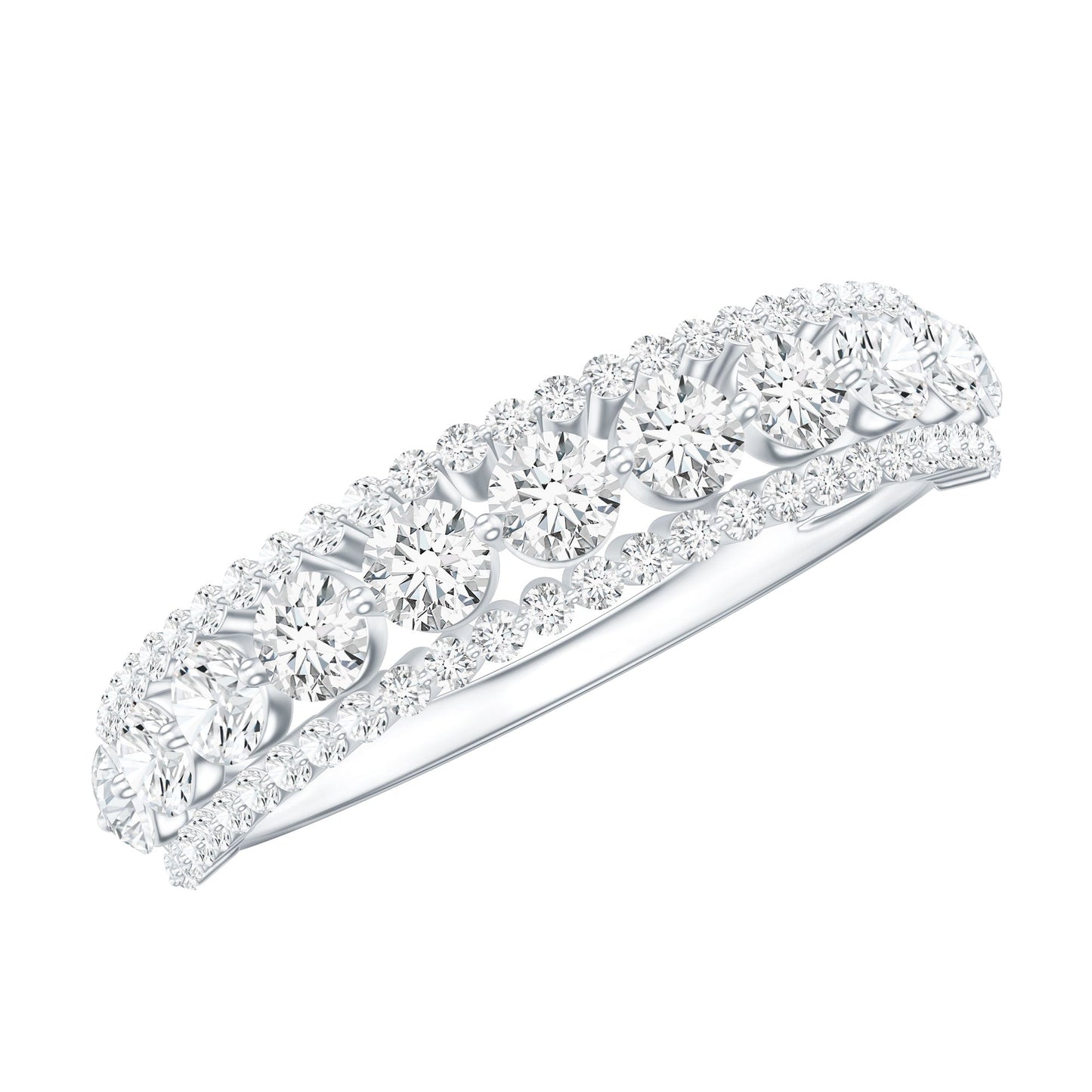 Lab Grown Diamond Wedding Anniversary Ring For Women