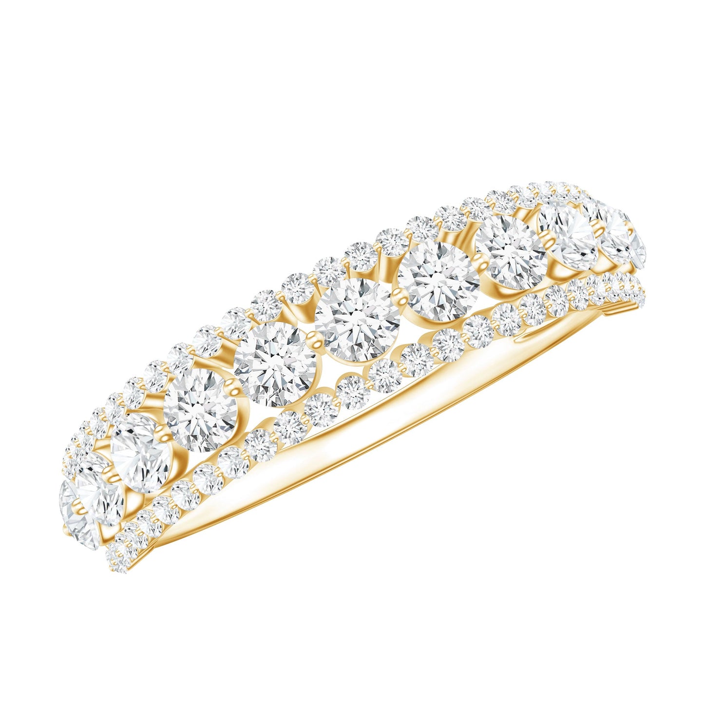 Lab Grown Diamond Wedding Anniversary Ring For Women