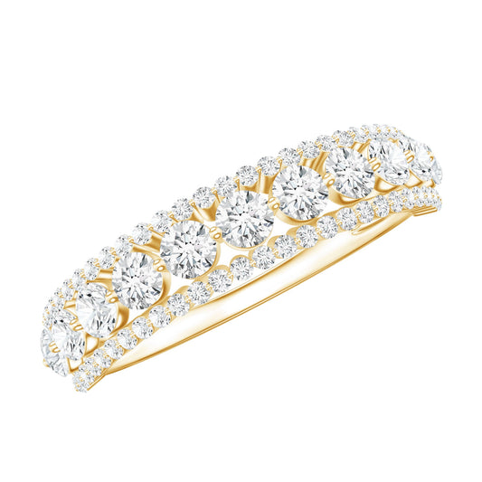 Lab Grown Diamond Wedding Anniversary Ring For Women