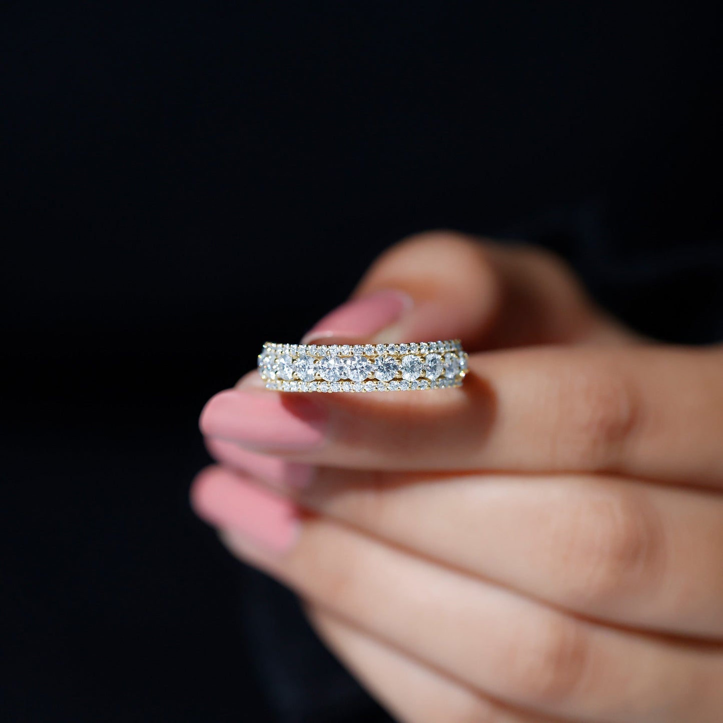 Lab Grown Diamond Wedding Anniversary Ring For Women