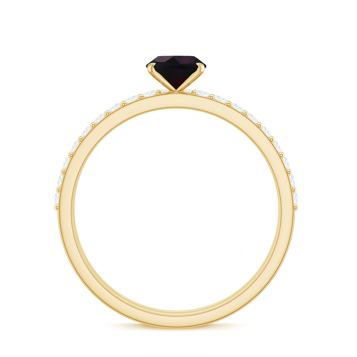 0.9 Carat Oval Cut Black Opal Wedding Ring Set With Diamond