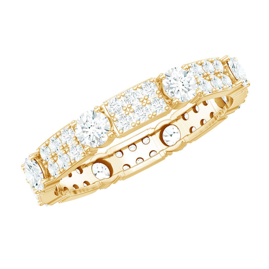 Full Eternity Lab Grown Diamond Wedding Band For Women