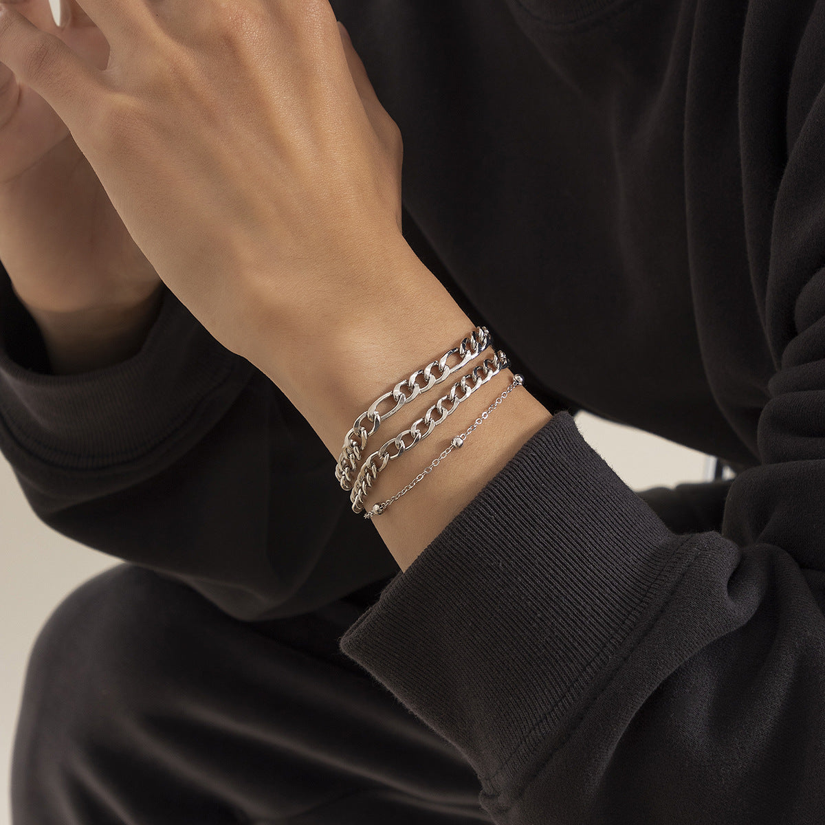 Multi-layered simple and versatile bracelets